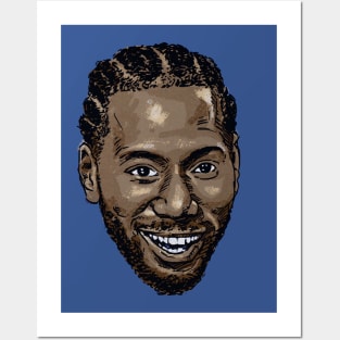 Kawhi Leonard Los Angeles C Smile Posters and Art